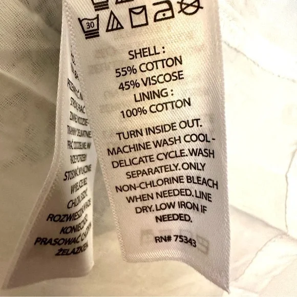 Lucky Brand Blue and White Floral Dress Size XS - Picture 12 of 16